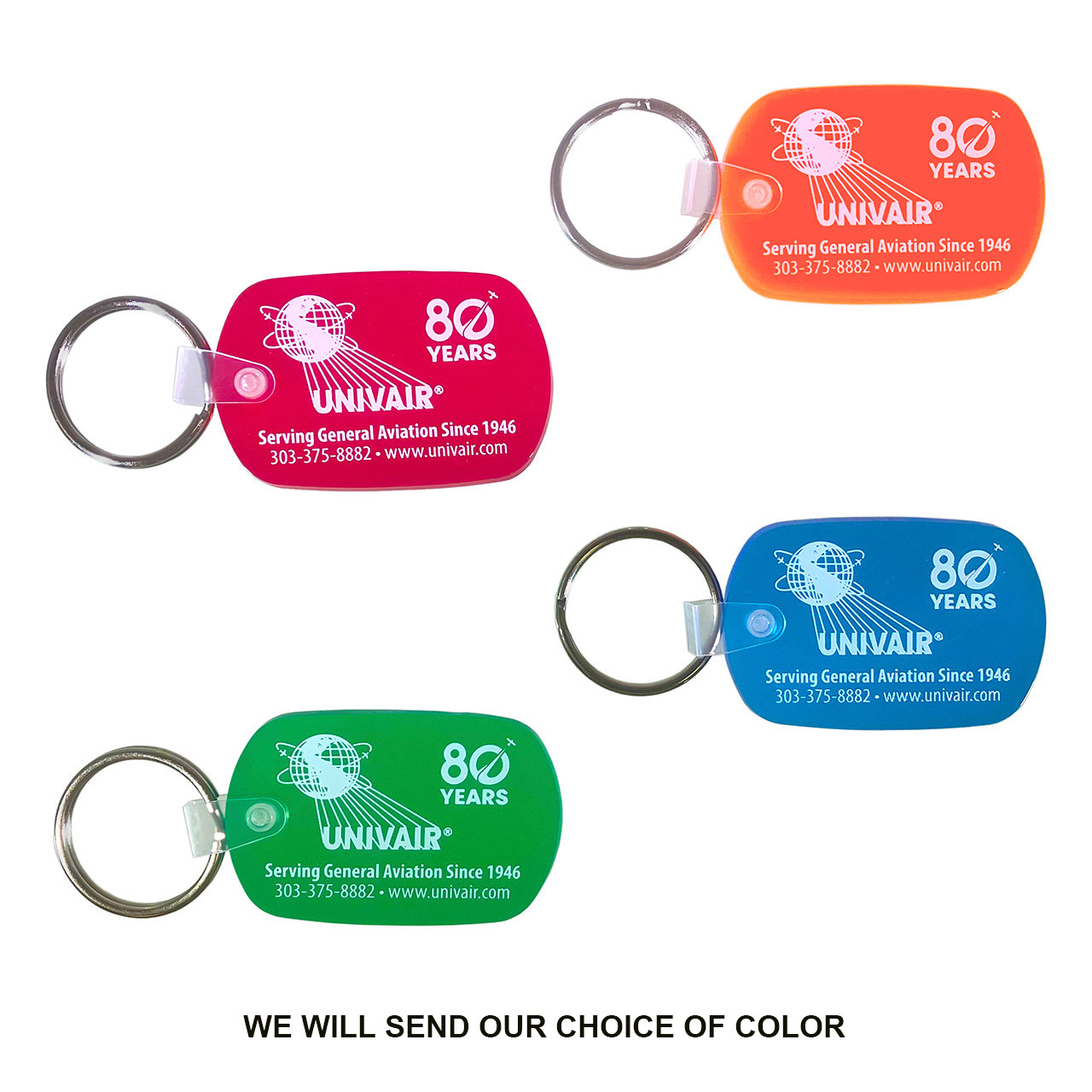 FREE UNIVAIR KEYCHAIN