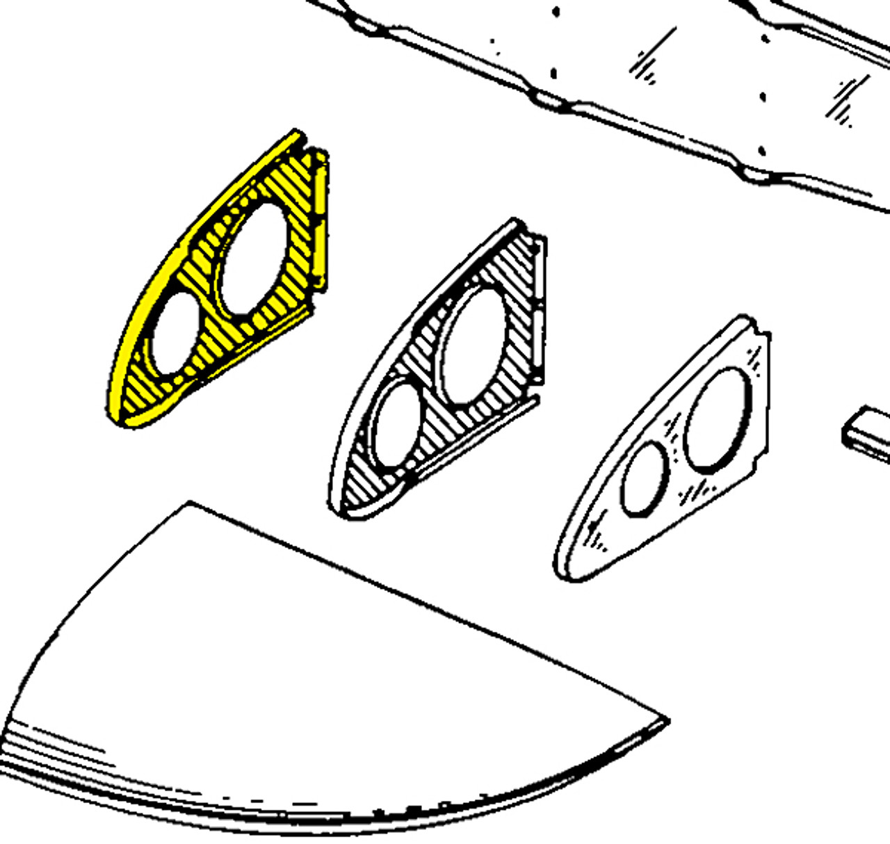 F14015   ERCOUPE NOSE RIB