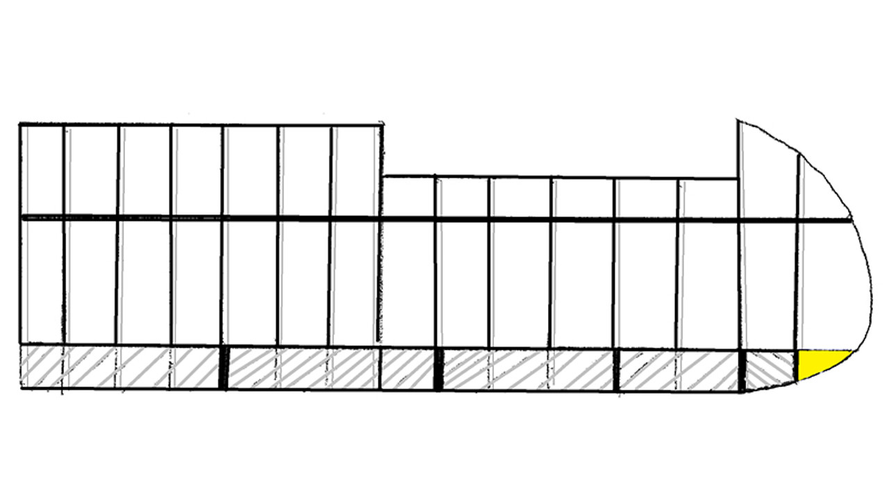 U3-443   AERONCA OUTER TIP LEADING EDGE SKIN