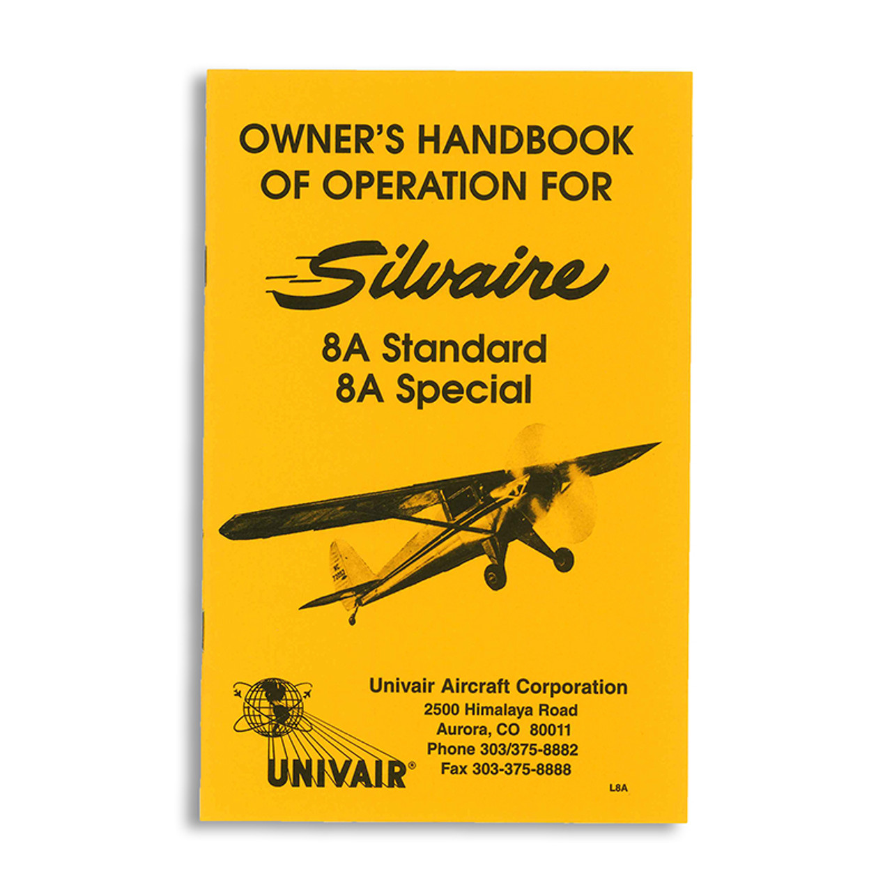 L8A   LUSCOMBE 8A OWNERS MANUAL