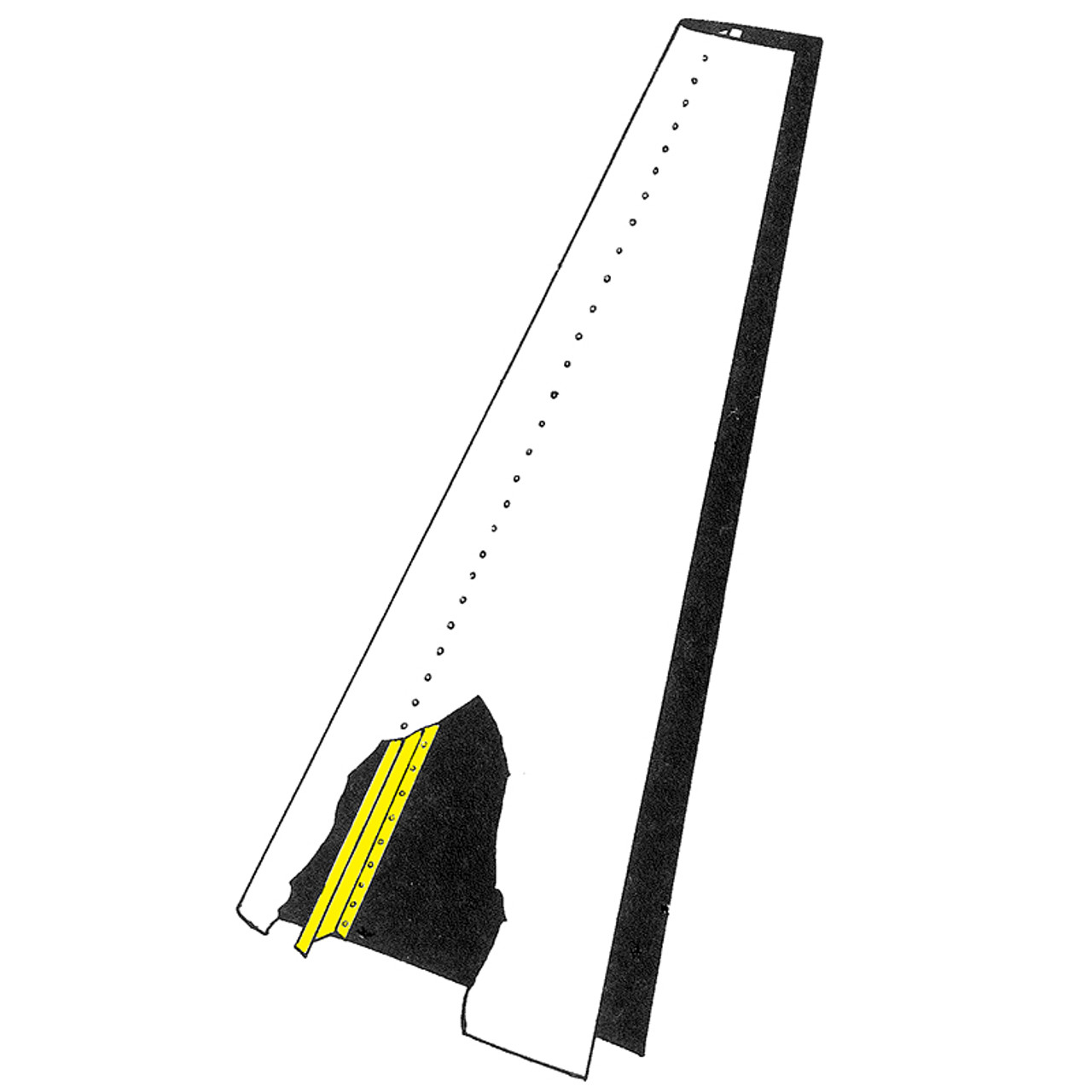 U38485   LUSCOMBE VERTICAL FIN FRONT SPAR - SQUARE TYPE