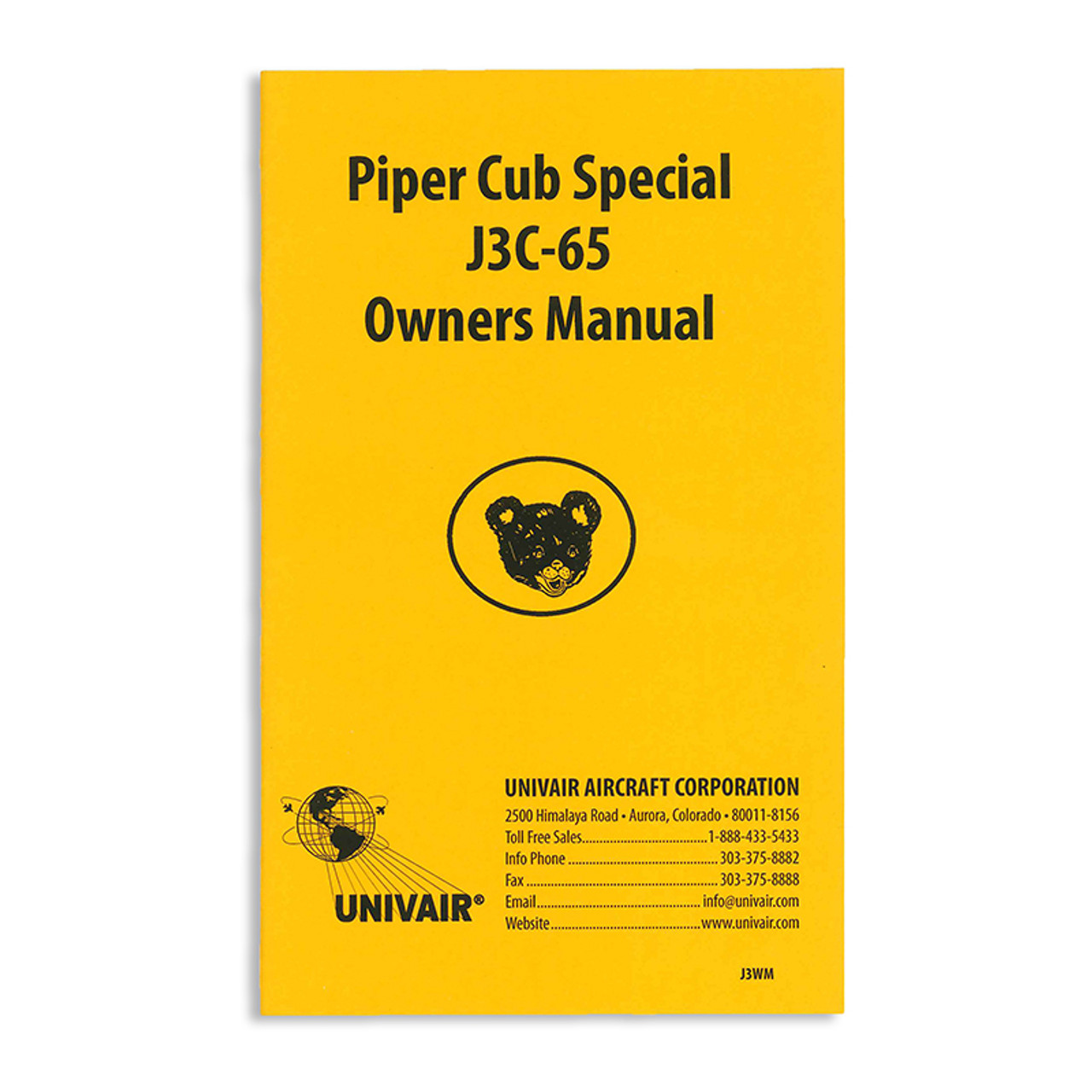 J3WM   PIPER J3C-65 OWNERS MANUAL