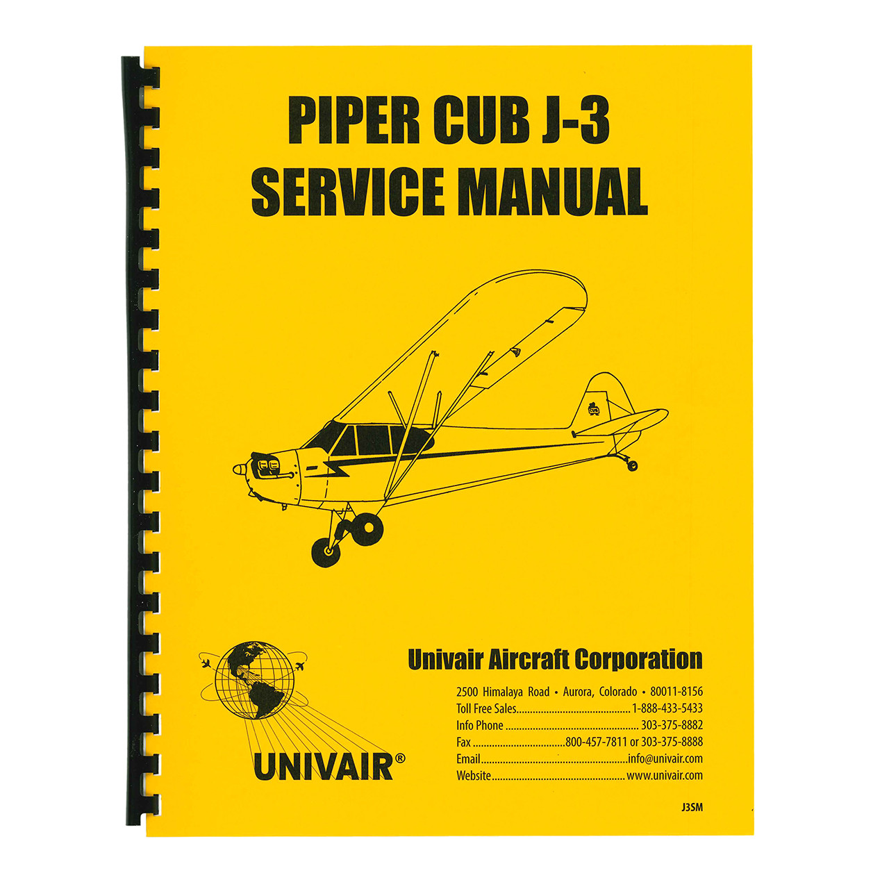 J3SM   PIPER J-3 SERVICE MANUAL