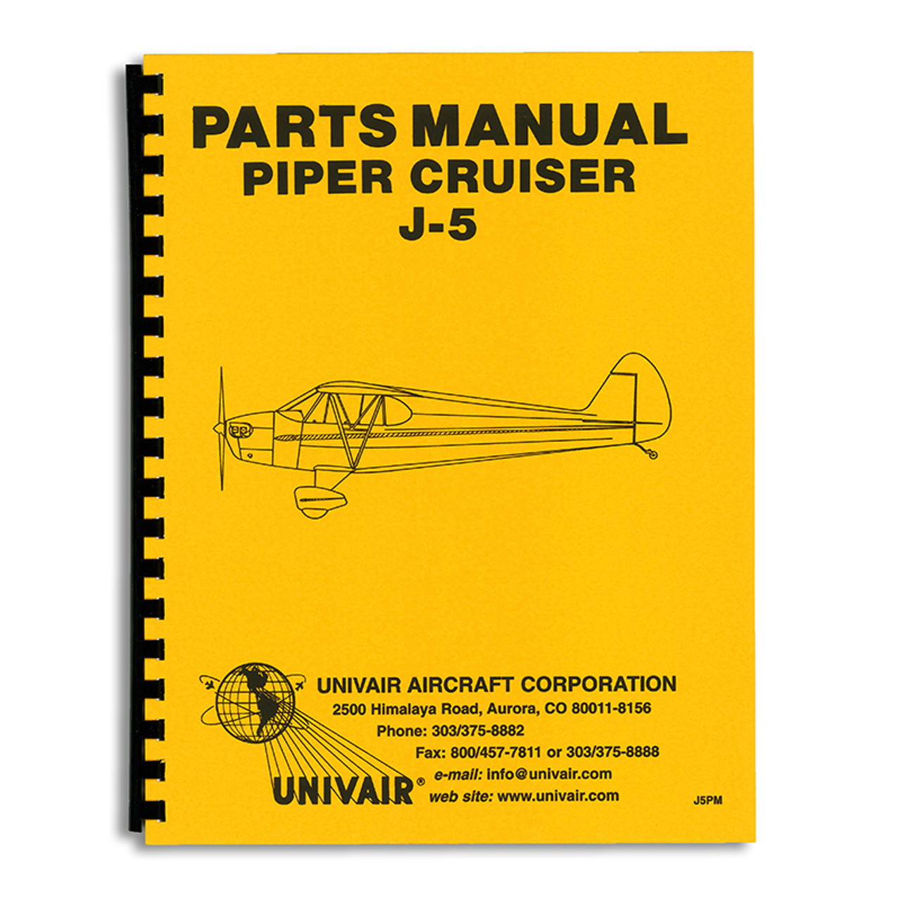 J5PM   PIPER J-5 PARTS MANUAL