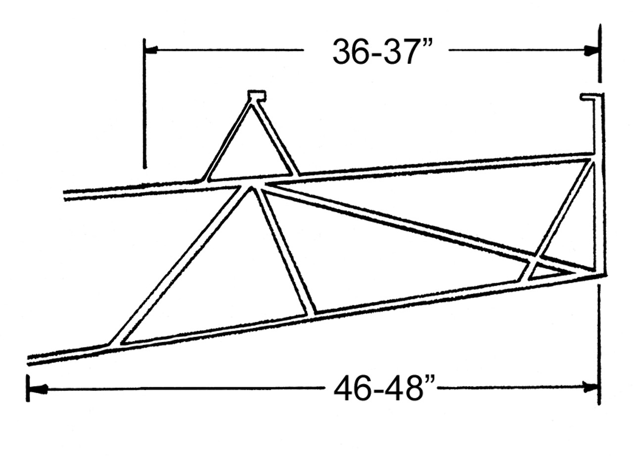 DA24056-201   UNIVAIR TAIL SECTION - SHORT - FITS PIPER