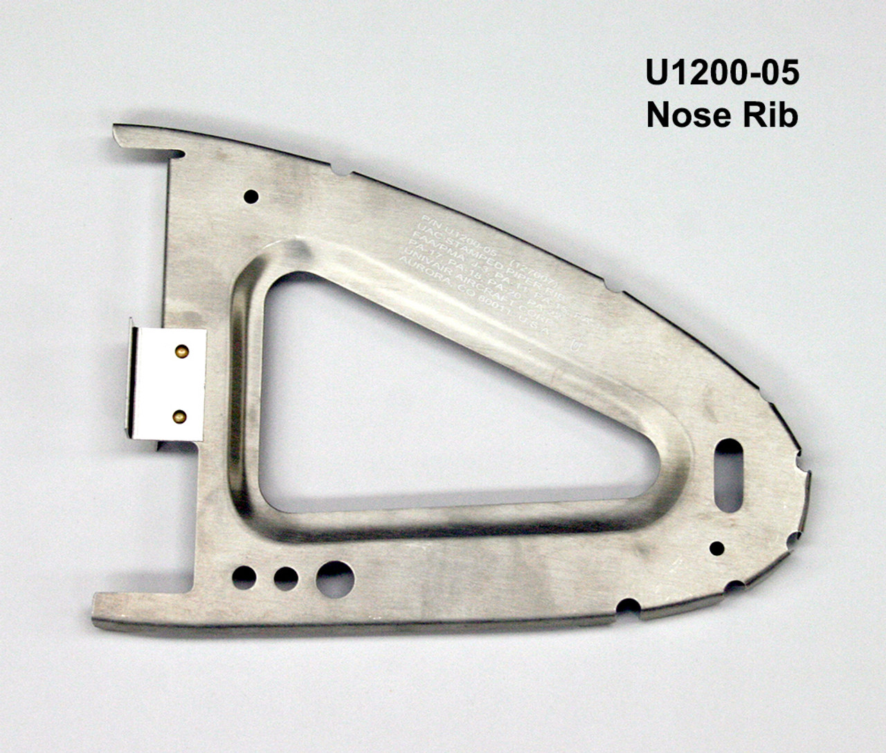 RK-2203  UNIVAIR RIB KIT - RIGHT WITH TANK BAY - FITS PIPER PA-22