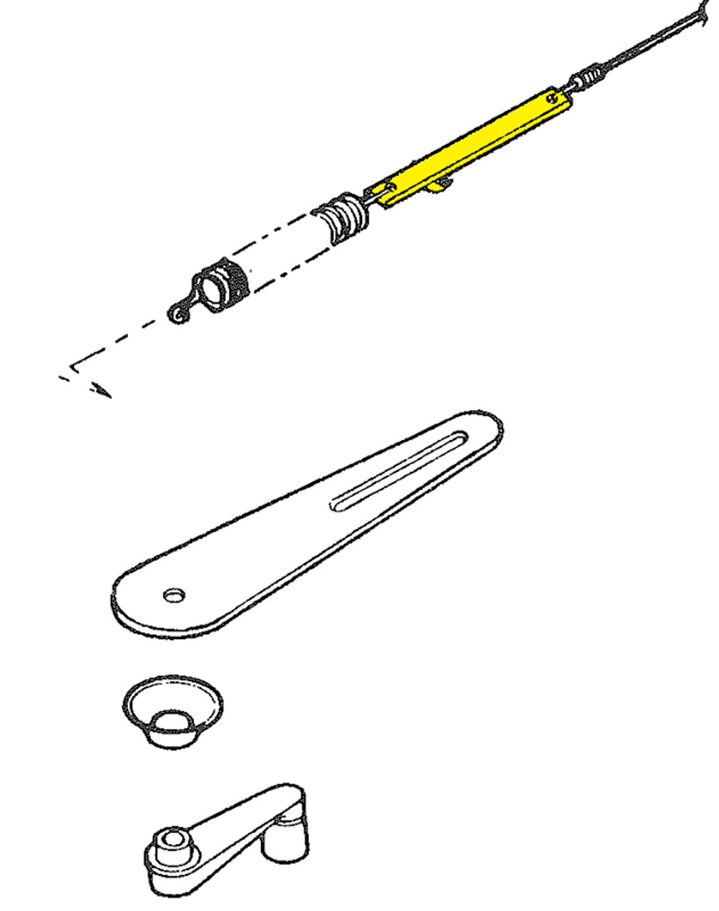 U41121-003   UNIVAIR TRIM INDICATOR - FITS PIPER