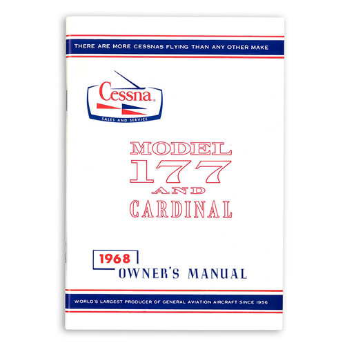 D548-13 CESSNA 182L OWNERS MANUAL 1968 - Univair Aircraft Corporation