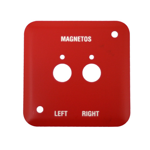 U15299-002   UNIVAIR RED SWITCH PANEL - FITS PIPER