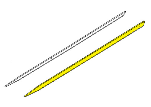 U11753-007   UNIVAIR FRONT WING SPAR - RIGHT - FITS PIPER U11753-007   UNIVAIR FRONT WING SPAR - RIGHT - FITS PIPER