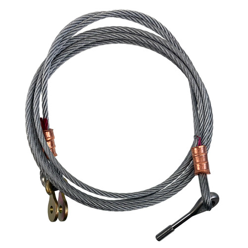 U40123-080S   UNIVAIR LOWER FLAP CONTROL CABLE - FITS PIPER