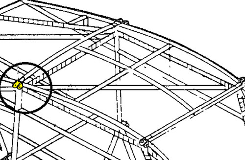 U11821-001   UNIVAIR REAR WING ATTACH FITTING - RIGHT - FITS PIPER