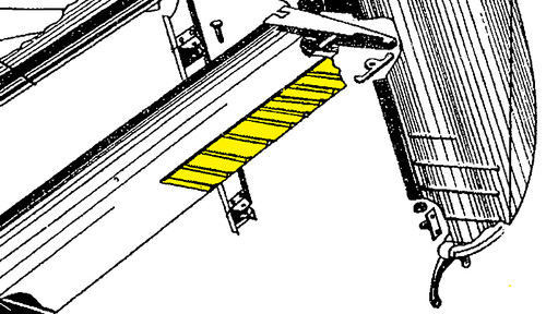 108-2201001-0   STINSON ELEVATOR TRIM TAB ASSEMBLY