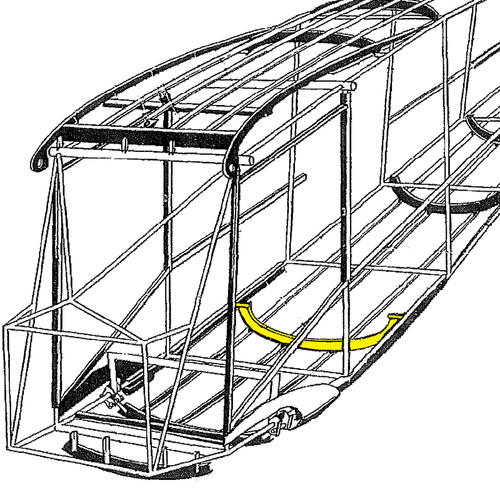 108-3001427   STINSON FUSELAGE BOW ASSEMBLY