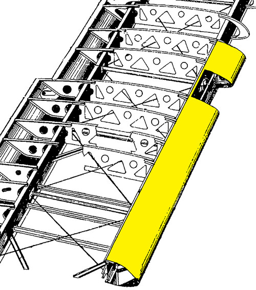 108-1111043-6   STINSON LEADING EDGE SKIN ASSEMBLY - LEFT