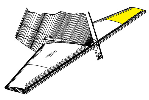 108-2111020-12   STINSON OUTBOARD STABILIZER SKIN - RIGHT
