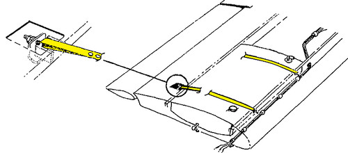 108-1121119   STINSON FUEL TANK STRAP