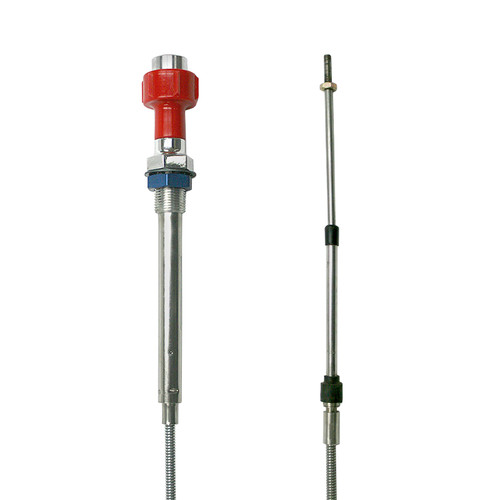 A750-20-0530   VERNIER CONTROL - 53 INCH - RED KNOB