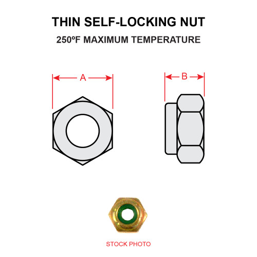 AN364-632   THIN SELF-LOCKING NUT