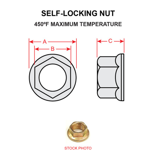 MS21043-4 SELF-LOCKING NUT - Univair Aircraft Corporation