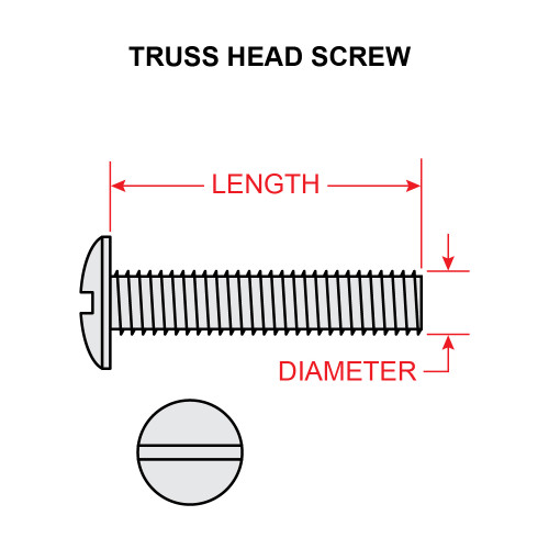 AN526C1032-7   TRUSS HEAD SCREW AN526C1032-7   TRUSS HEAD SCREW