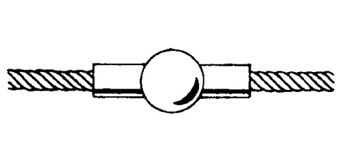 MS20663C3   DOUBLE SHANK BALL TERMINAL