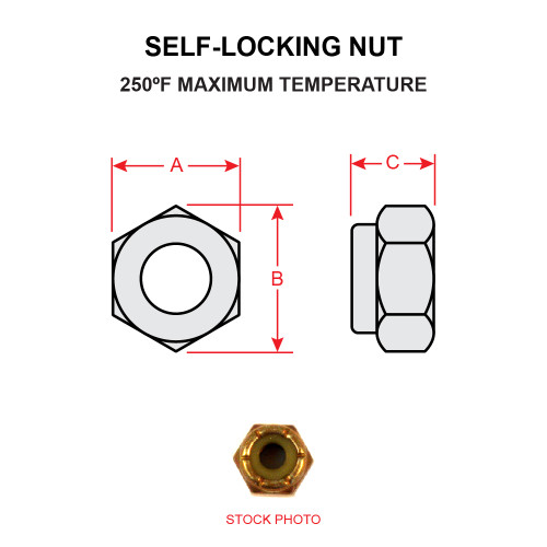 MS21044N4 SELF-LOCKING NUT - Univair Aircraft Corporation