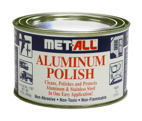 MET-ALL   ALUMINUM POLISH - 1 LB CAN