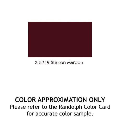 RANDOLPH COLORED BUTYRATE DOPE - STINSON MAROON RANDOLPH COLORED BUTYRATE DOPE - STINSON MAROON