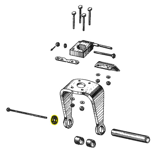 415-34108   ERCOUPE AXLE END