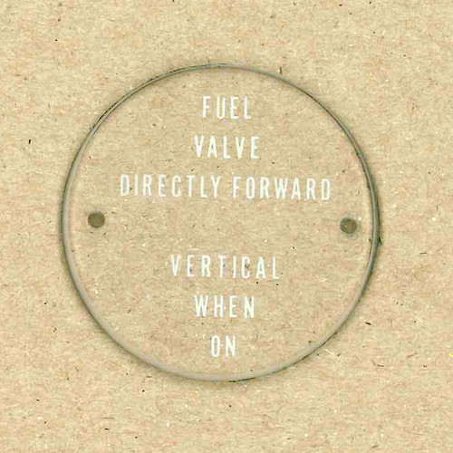 415-51144   ERCOUPE FUEL VALVE PLACARD