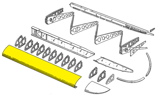 415-14002-1   ERCOUPE LEADING EDGE SKIN