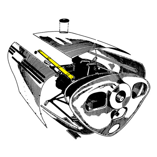 415-40038-R   ERCOUPE UPPER LONGITUDINAL - RIGHT