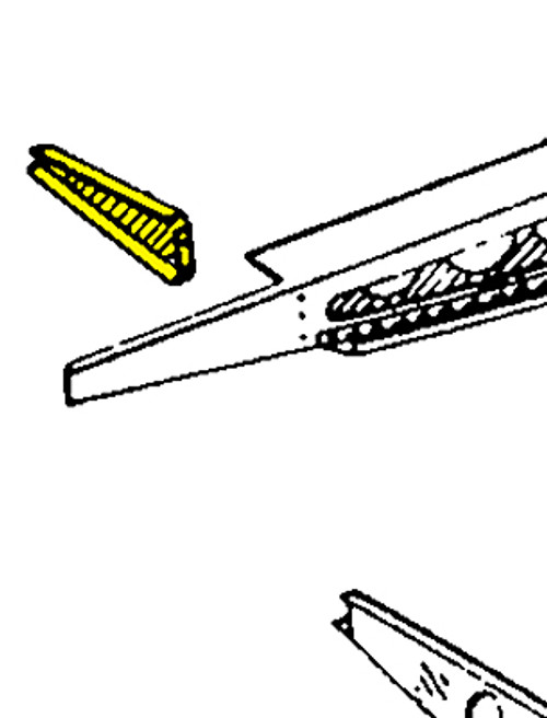 415-14030-R   ERCOUPE TRAILING EDGE RIB - RIGHT