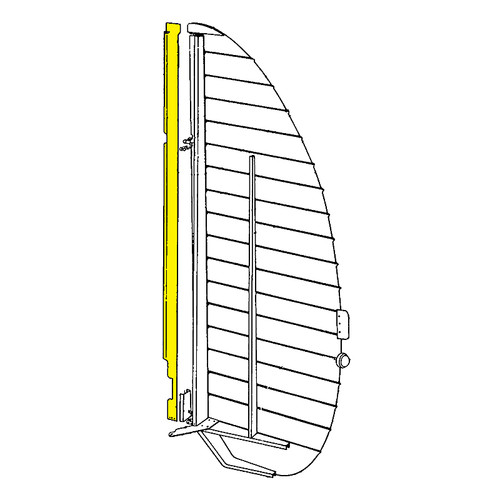 -58403-4   LUSCOMBE ROUND RUDDER LEADING EDGE - LEFT