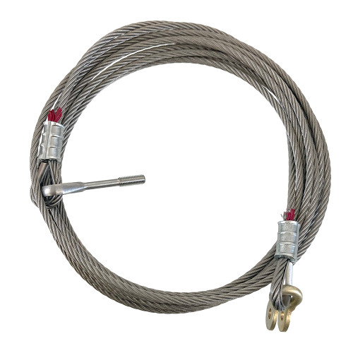 U40123-005   UNIVAIR ELEVATOR CABLE (TO UPPER HORN) - FITS PIPER U40123-005   UNIVAIR ELEVATOR CABLE (TO UPPER HORN) - FITS PIPER