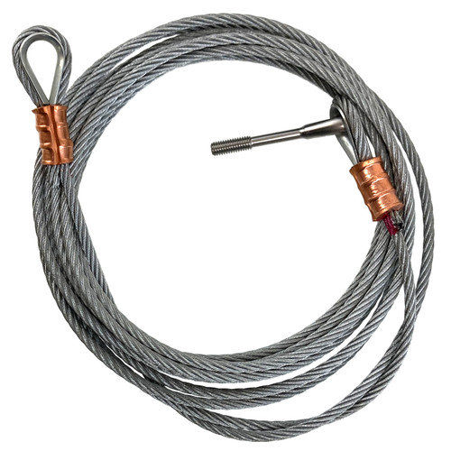 U40123-023   UNIVAIR ELEVATOR CABLE (TO LOWER HORN) - FITS PIPER U40123-023   UNIVAIR ELEVATOR CABLE (TO LOWER HORN) - FITS PIPER