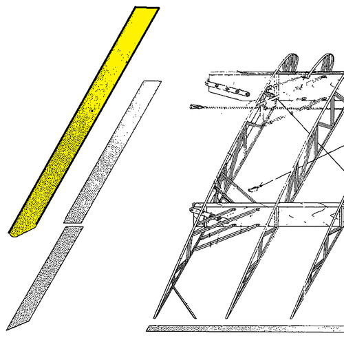 U60772-001   UNIVAIR UPPER WING FAIRING - RIGHT - FITS PIPER