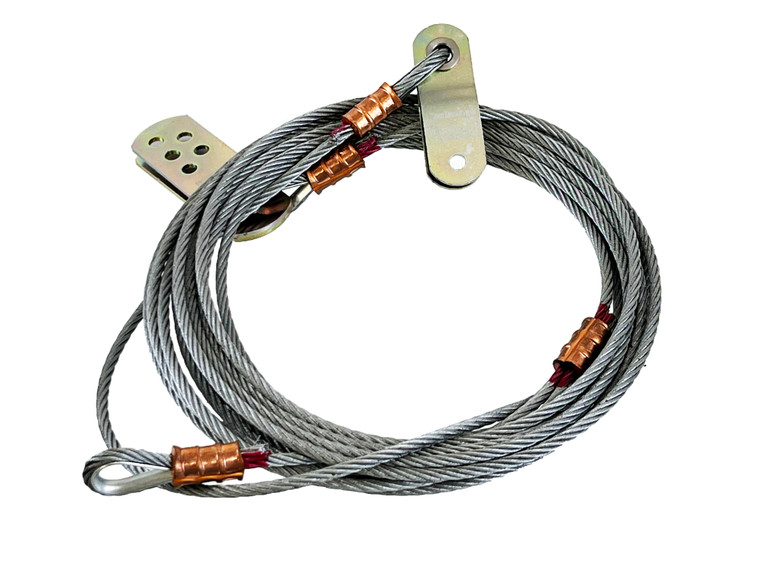 U13109-000  UNIVAIR RUDDER CABLE - FITS PIPER