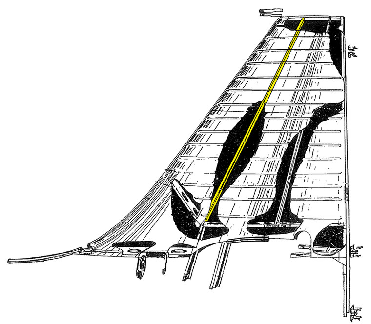 108-2312050-40   STINSON FORWARD STABILIZER SPAR