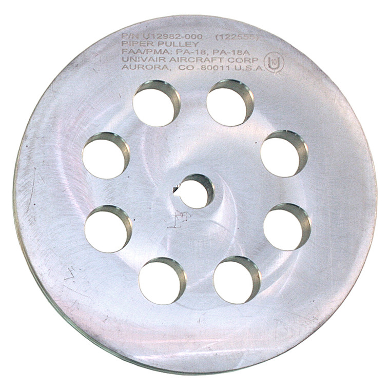 U12982-000   UNIVAIR ADJUST SCREW PULLEY - 4 x 3/8 INCH - FITS PIPER