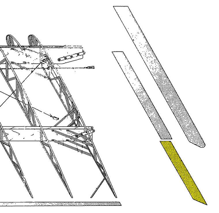 U60371-000   UNIVAIR LOWER REAR WING FAIRING - LEFT - FITS PIPER