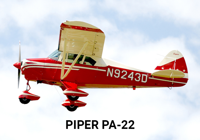 Parts For Piper PA-22 Tri-Pacer From Univair