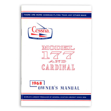 D519-13   CESSNA 177 OWNERS MANUAL 1968