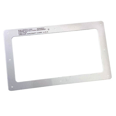 U80541-002   UNIVAIR RECTANGLE INSPECTION PLATE GROMMET - FITS PIPER
