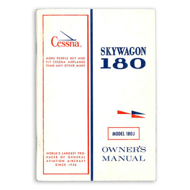 D1020-13   CESSNA 180J OWNERS MANUAL 1974