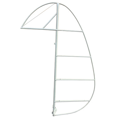 U40622-008   UNIVAIR RUDDER ASSEMBLY - UNCOVERED - FITS PIPER