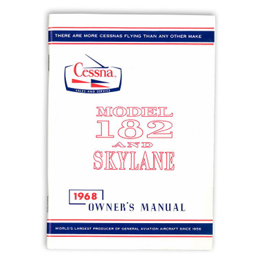D548-13   CESSNA 182L OWNERS MANUAL 1968