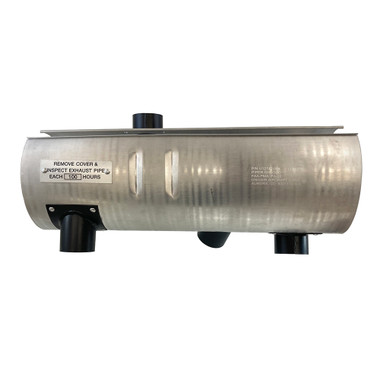 U12742-004  UNIVAIR MUFFLER SHROUD - FITS PIPER