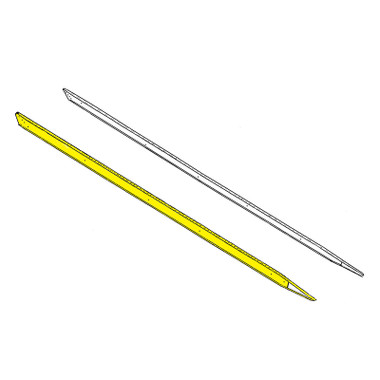 U14391-002   UNIVAIR LEFT FRONT WING SPAR (16 RIB) - FITS PIPER